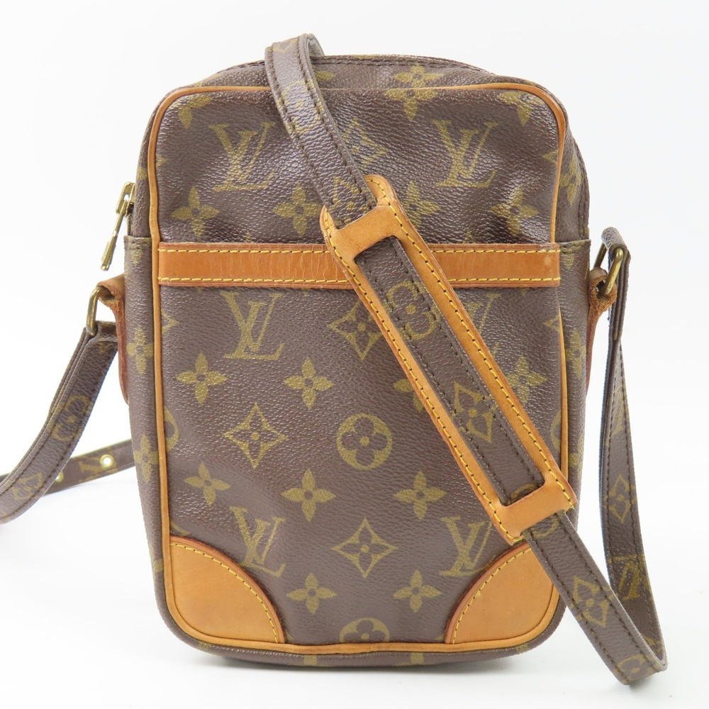 Louis Vuitton Danube Shoulder Bag Nume Leather Brown